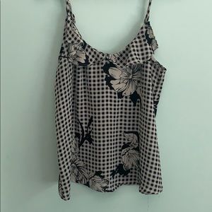 RUFFLE TANK BLOUSE